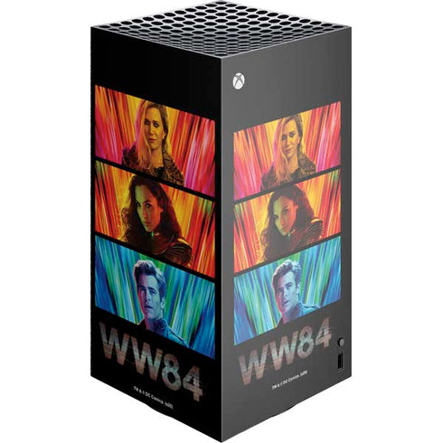 Wonder Woman 1984 (2020) Characters Poster XBox Series X Digital Edition Console Skin